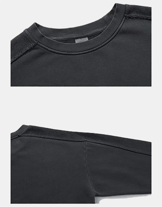 Ninja Sleeve Patchwork Sweater