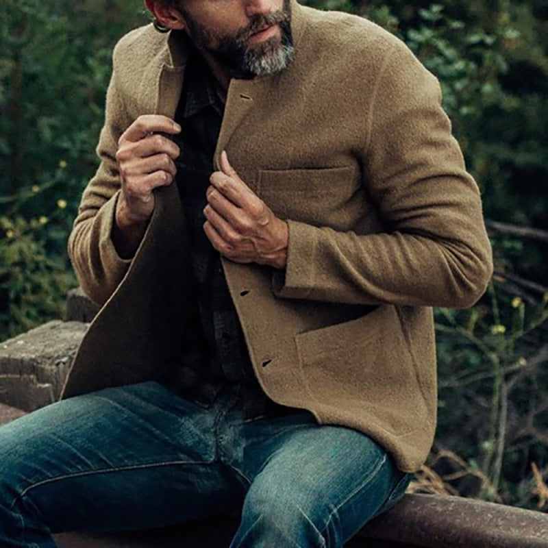 Stylish Men's Casual Jacket for Outdoor Adventures