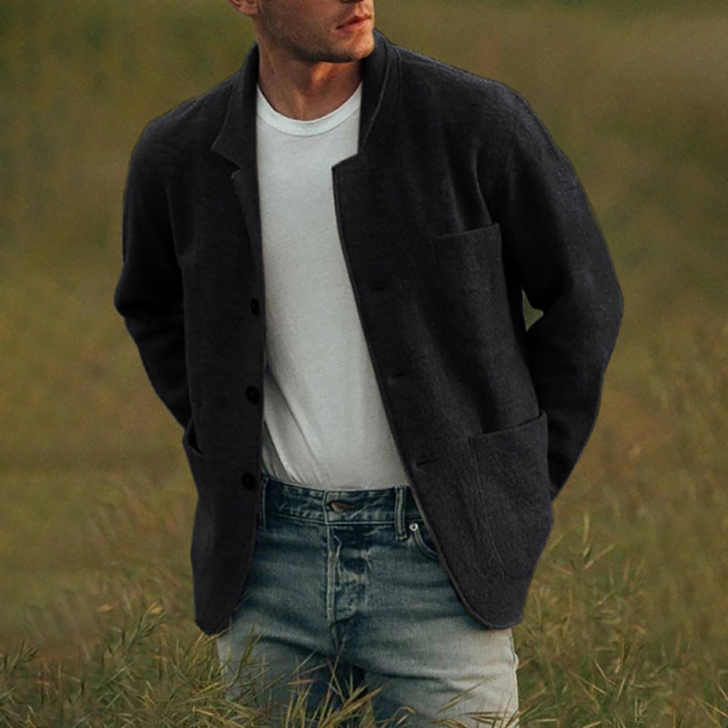 Stylish Men's Casual Jacket for Outdoor Adventures