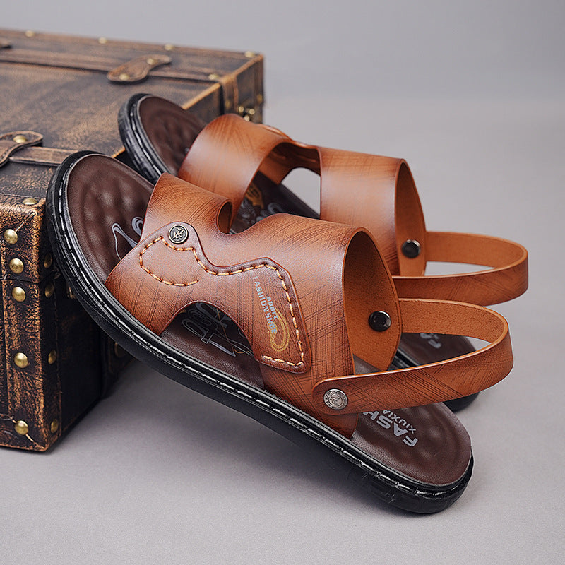 Men's Beach Outdoors Shoes With Soft Soled Sandals