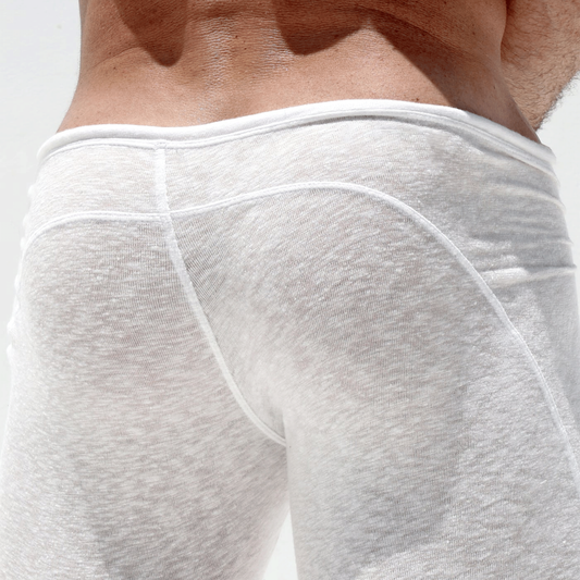 Men's Light Bamboo Knitted Home Casual Shorts