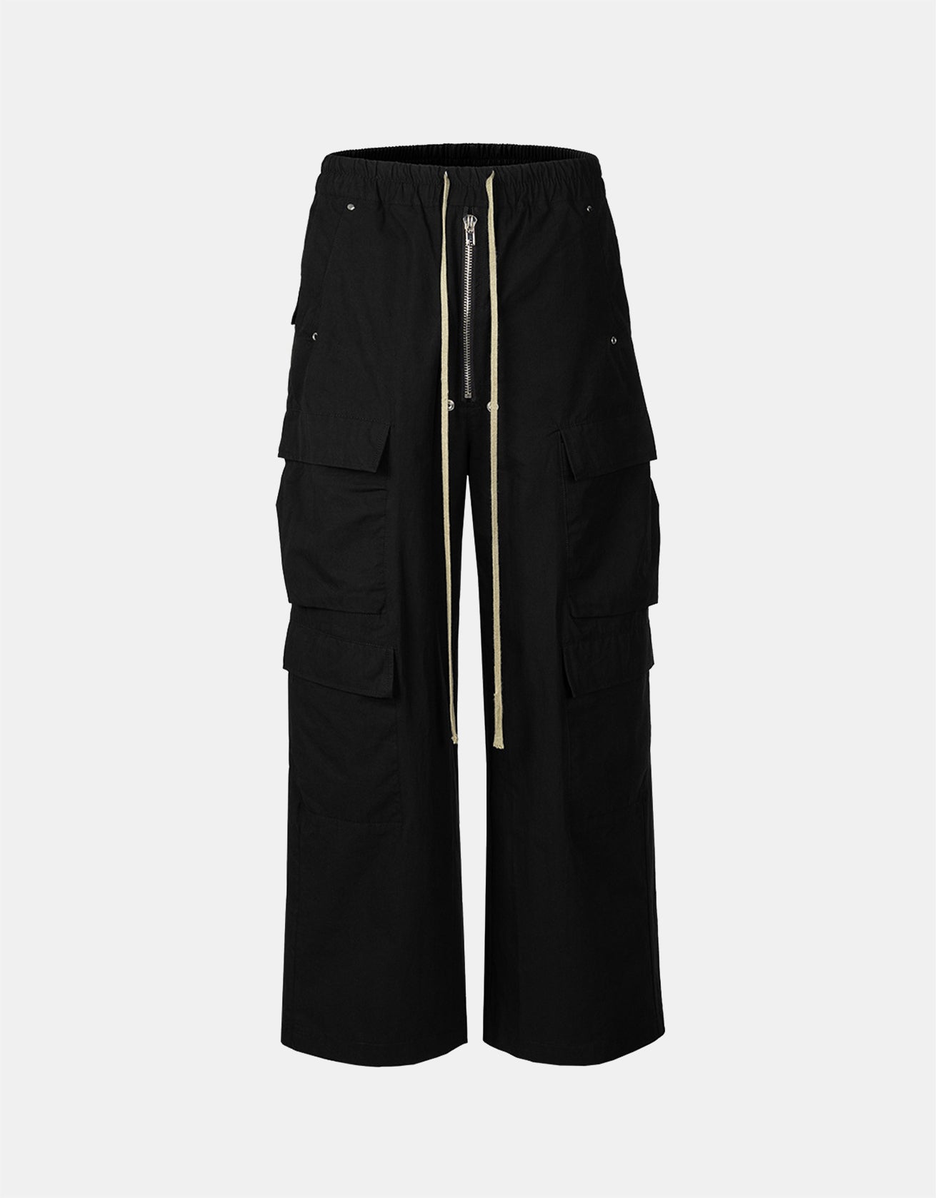 Techwear Wide-leg Cargo Pants