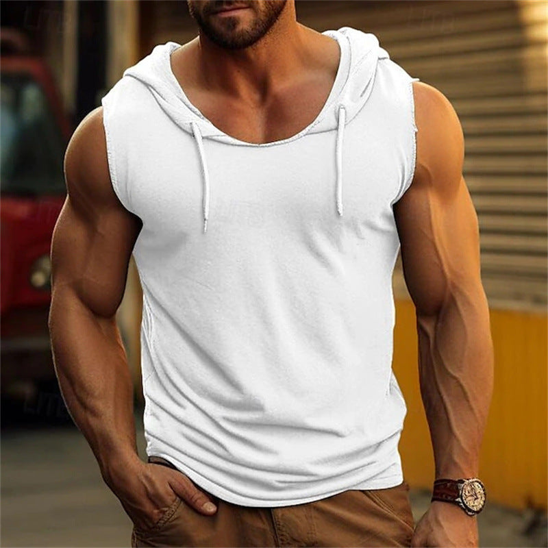 Men's Hooded Tank Top
