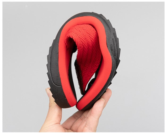 Men's Non-slip Soft Beach Patchwork Flip-flops
