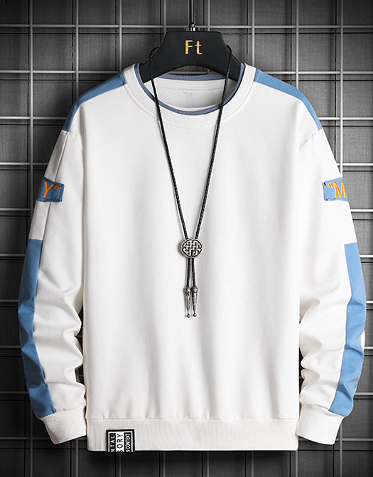 Basic Color-block Sweatshirt