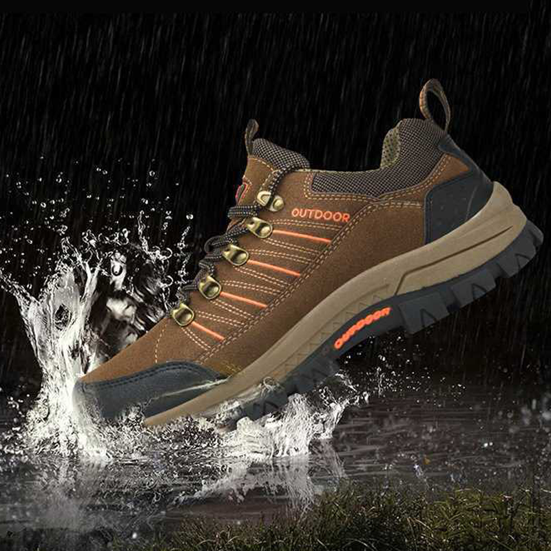 Men's Non-slip Waterproof Wear-Resistant Scrub Outdoor Hiking Shoes