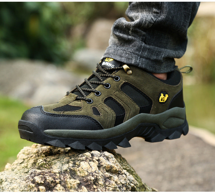 Couple's Non-slip Stitching And Velvet Outdoor Sneakers