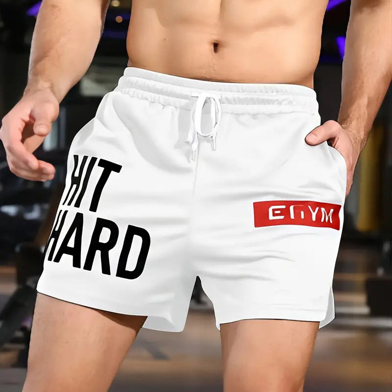 Hit Hard Gym Shorts - Premium Quality for Intense Workouts