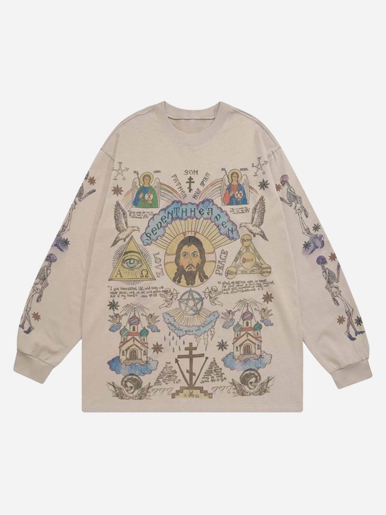 Embroidered Graphic Sweatshirt