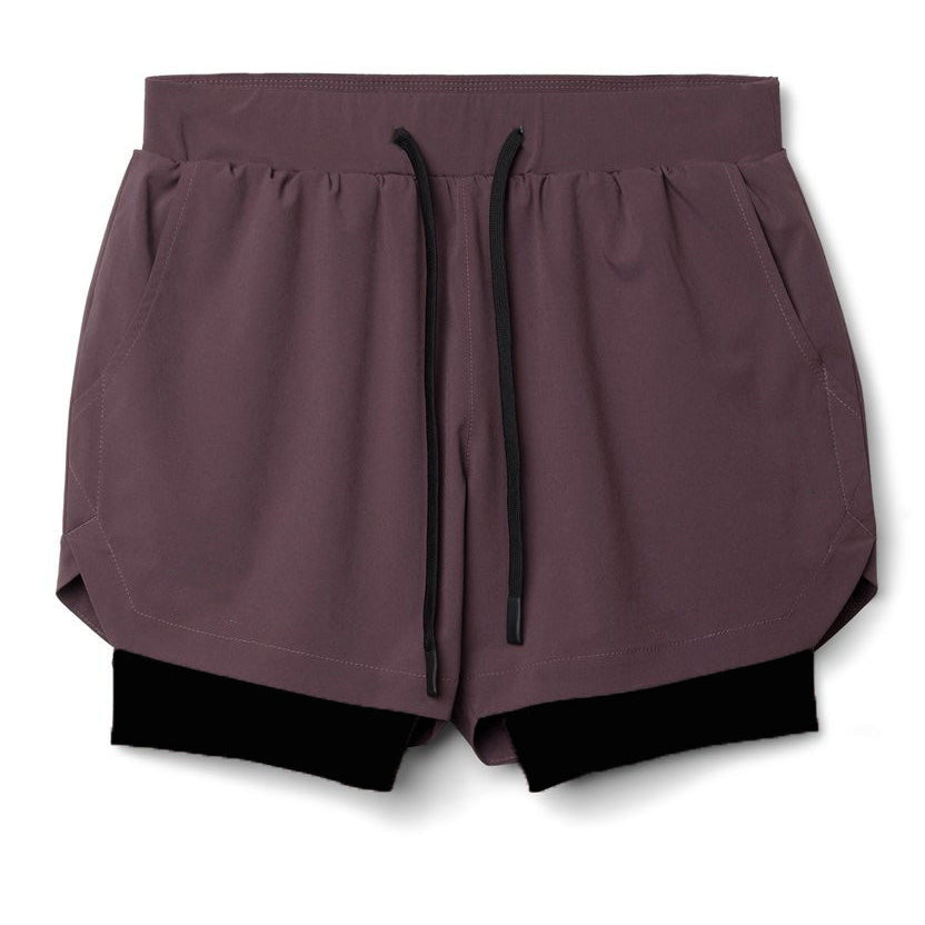 Men's Performance Running Shorts with Secure Phone Pocket