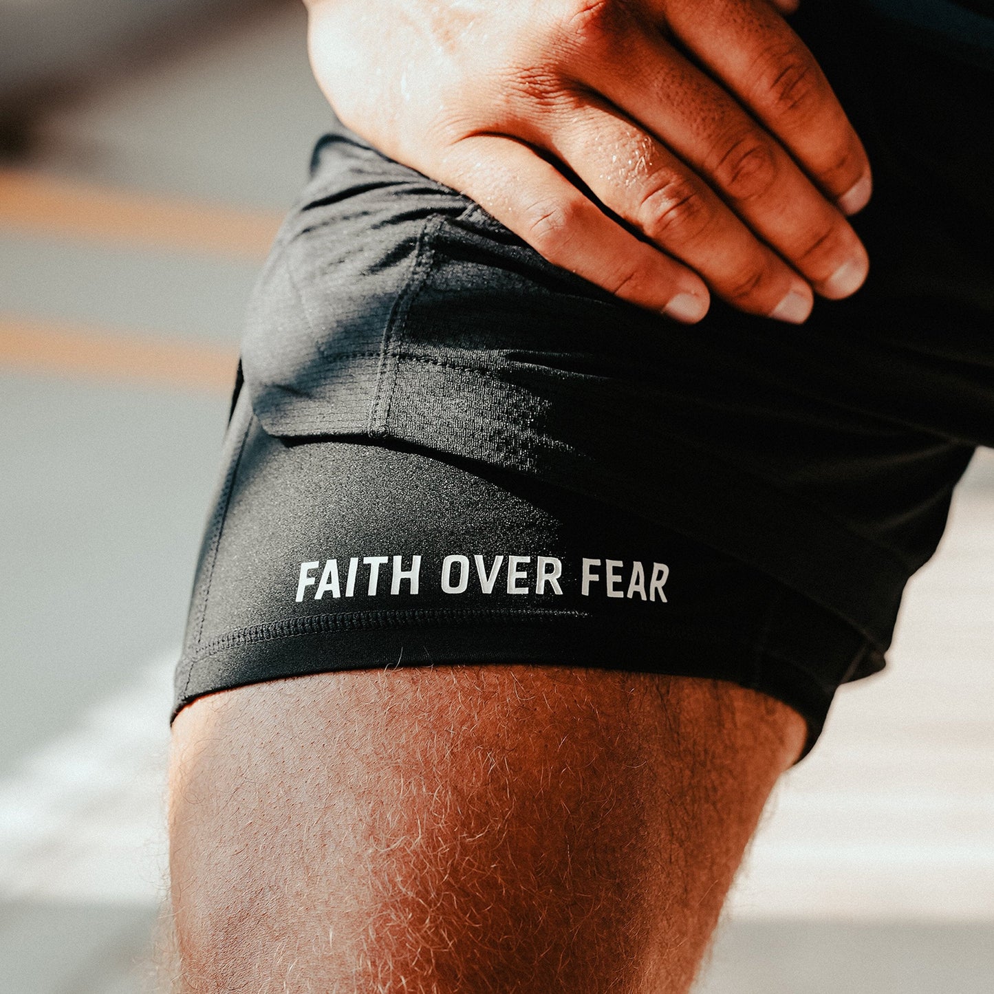 Faith Over Fear Liner Shorts