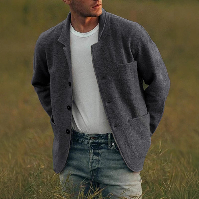 Stylish Men's Casual Jacket for Outdoor Adventures