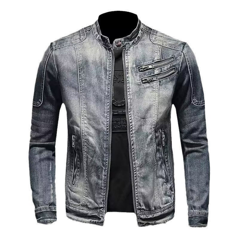 Stylish Denim Jacket for Men - Perfect for Casual and Outdoor Adventures
