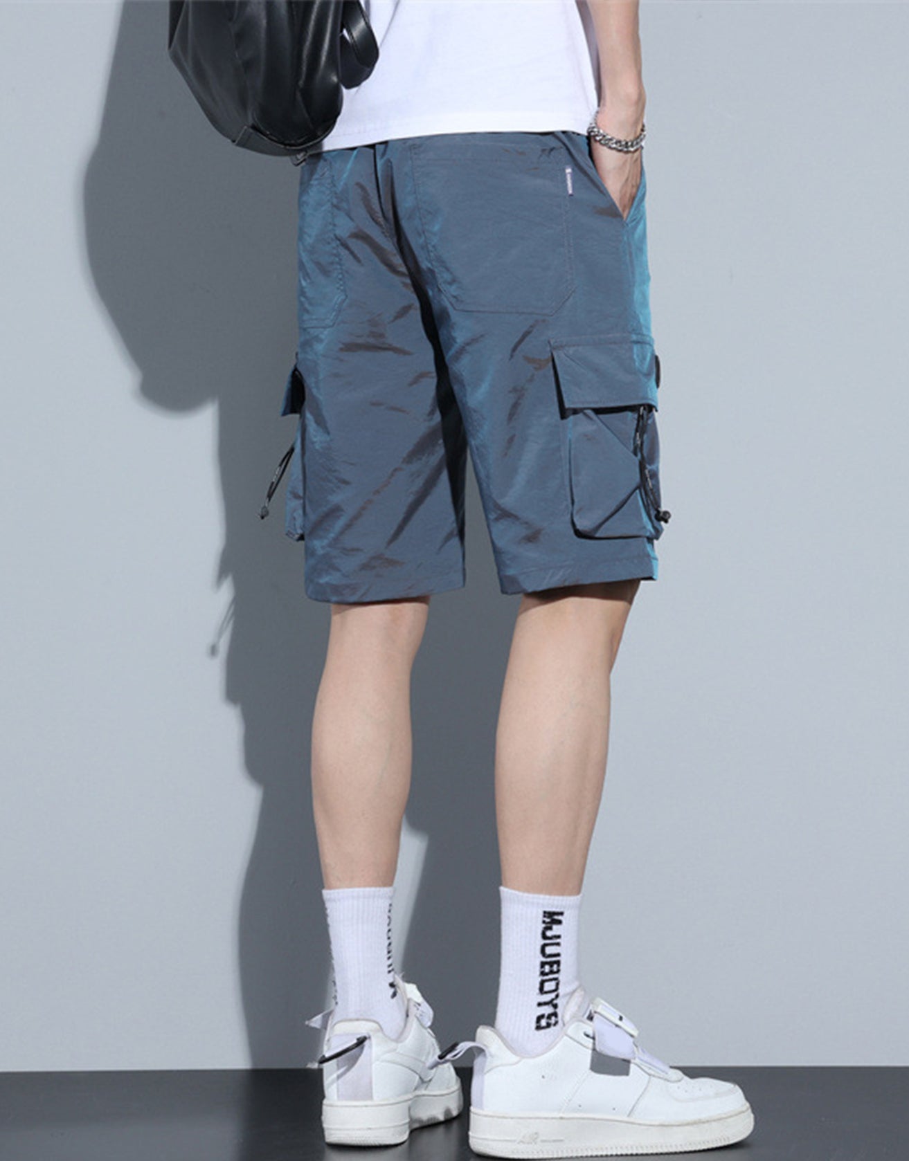 Street Fashion Techwear Cargo Wear Casual Gradient Shorts