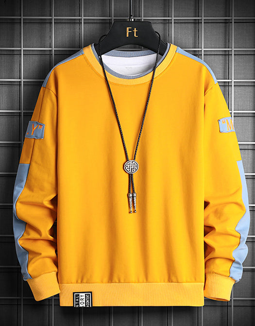 Basic Color-block Sweatshirt