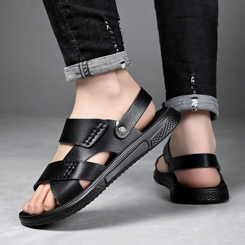 Men's Beach Outdoors Shoes With Soft Soled Sandals