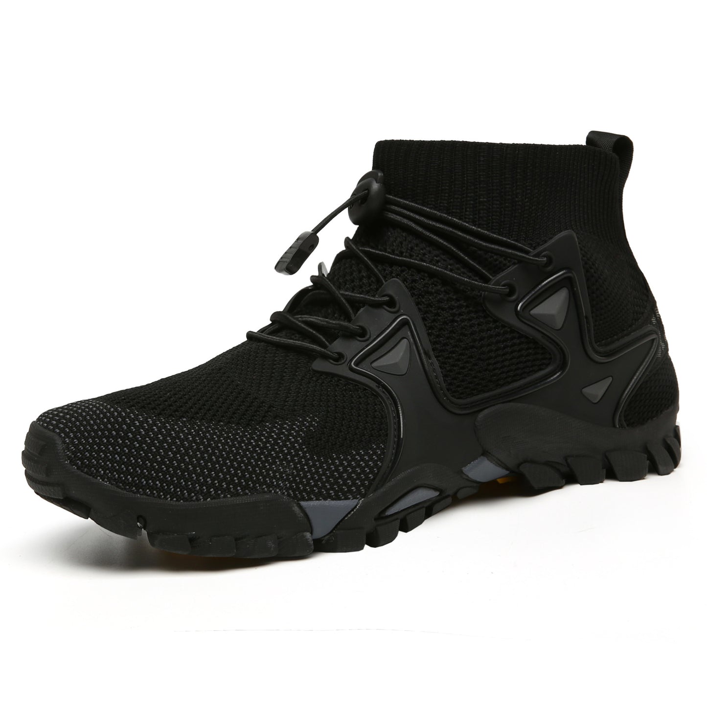Men's Knitted Upper Breathable Outdoor Sports Shoes