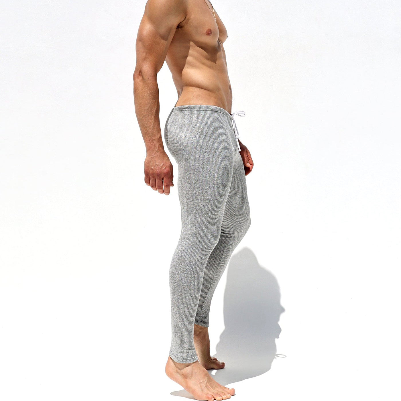 Men's Casual Stretch Rib Knit Trousers