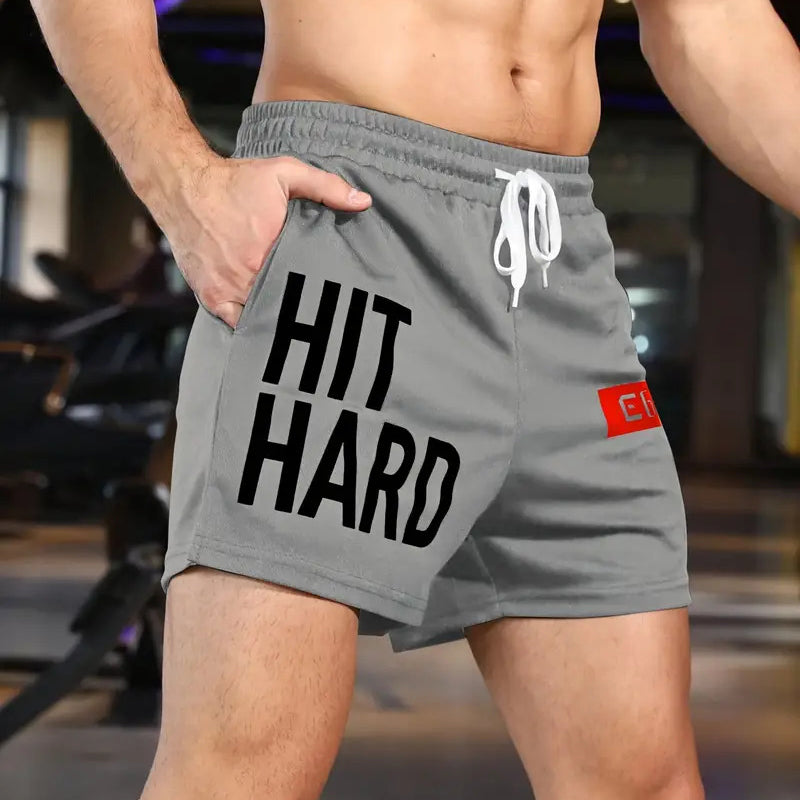 Hit Hard Gym Shorts - Premium Quality for Intense Workouts