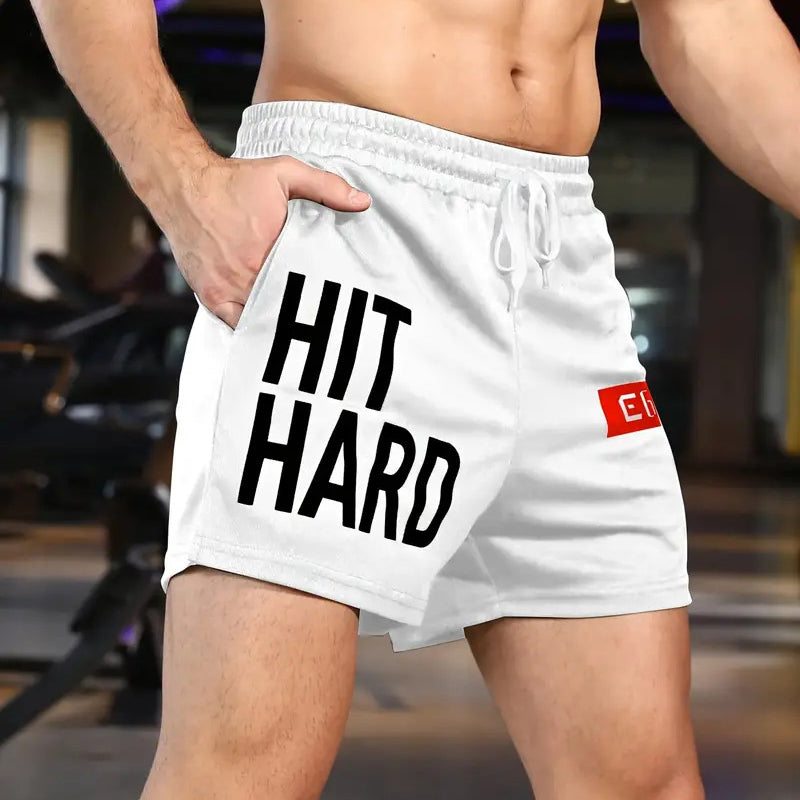 Hit Hard Gym Shorts - Premium Quality for Intense Workouts