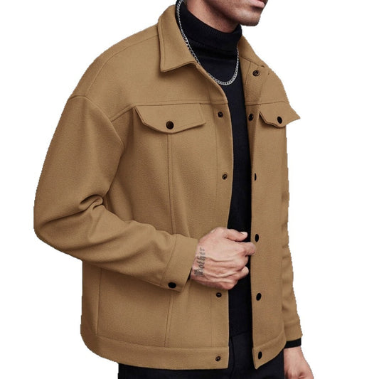 Stylish Men's Casual Jacket with Multiple Color Options for Everyday Wear