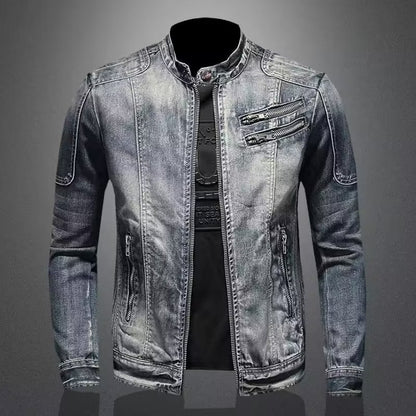 Stylish Denim Jacket for Men - Perfect for Casual and Outdoor Adventures