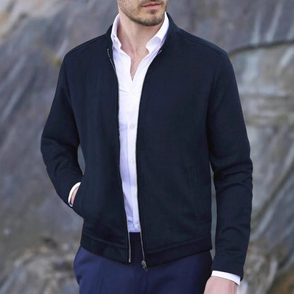 Stylish Men's Zip-Up Jacket - Perfect for Casual and Formal Wear