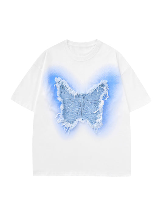 Stylish Butterfly Graphic T-Shirt for Men