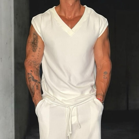 Casual V-neck Vest