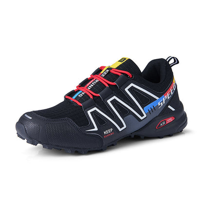 Men's Sneakers Shoes Mesh Breathable Anti Slip Hiking Shoes