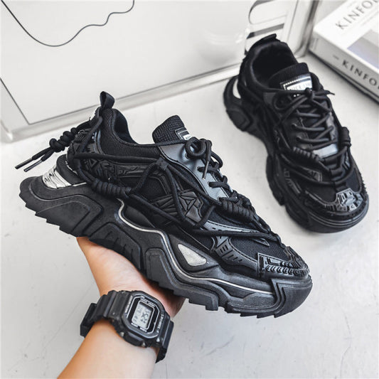 Mechanical Black Samurai Chunky Sneakers