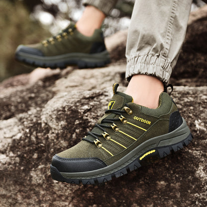 Men's Non-slip Waterproof Wear-Resistant Scrub Outdoor Hiking Shoes