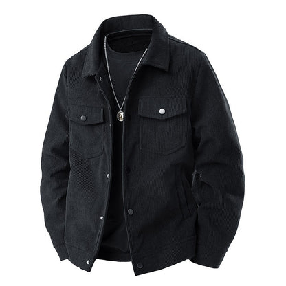 Stylish Corduroy Jacket for Men - Perfect for Casual and Outdoor Wear