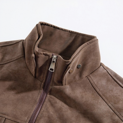 Stylish Stand Collar Jacket for Men - Perfect for Casual and Outdoor Adventures