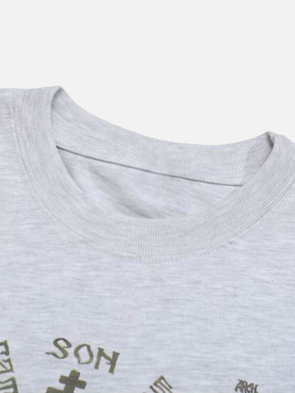 Embroidered Graphic Sweatshirt