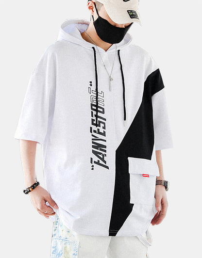 Street Trendy Short-sleeved Sweatshirt