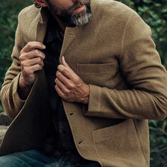 Stylish Men's Casual Jacket for Outdoor Adventures