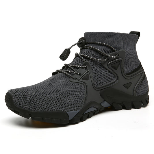 2021 Spring And Summer New Men's Shoes Outdoor Shoes Leisure Cross-border Large Size Outdoor Flying Woven Hiking Hiking Shoes 319