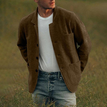 Stylish Men's Casual Jacket for Outdoor Adventures