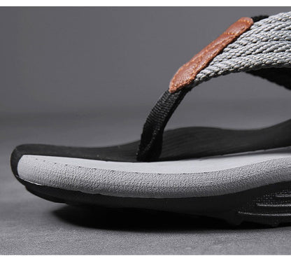 Men's Colorblock Resort Flip-Flops Slippers