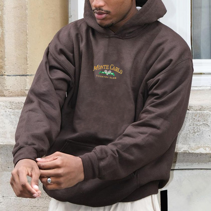 Trendy Men's Hoodie Retro 3D Printing - Streetwear Athletic Sweatshirt