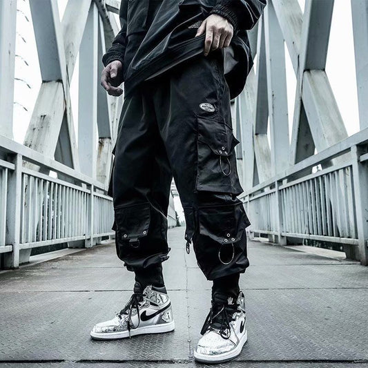 Men's Multi-pocket Casual Loose Overalls