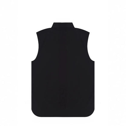 Men's Simple Wide Shoulder Sleeveless Shirt