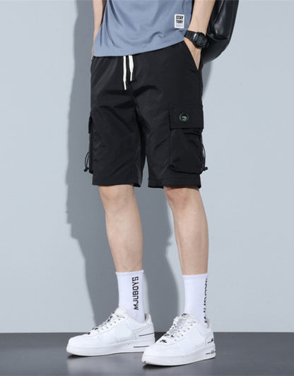 Street Fashion Techwear Cargo Wear Casual Gradient Shorts