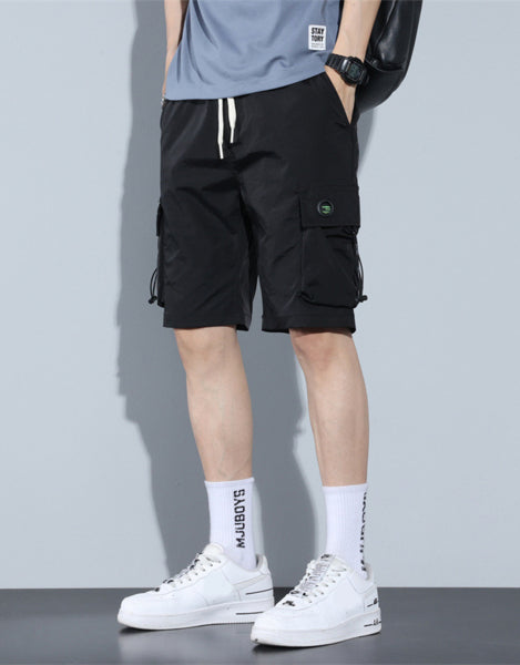 Street Fashion Techwear Cargo Wear Casual Gradient Shorts