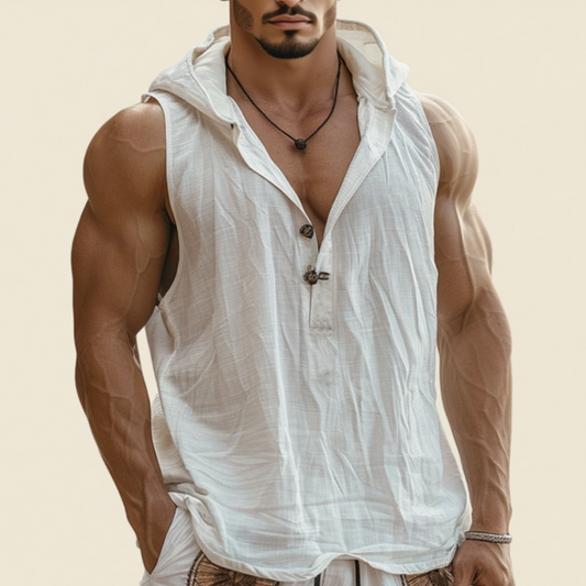 Men's Resort Large Neck Vest