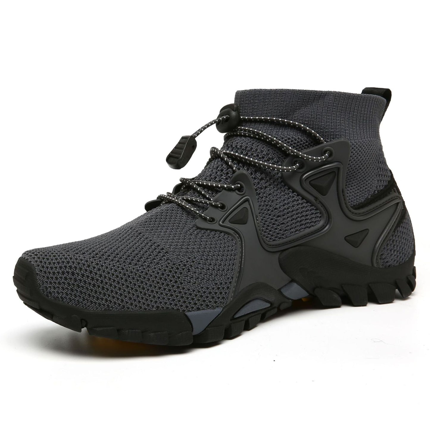 Men's Knitted Upper Breathable Outdoor Sports Shoes
