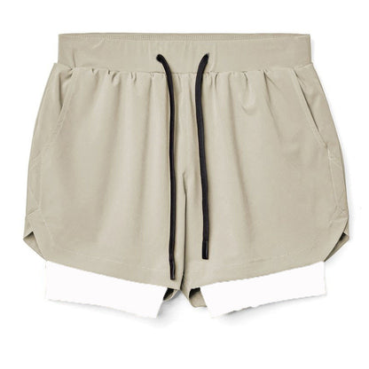 Men's Performance Running Shorts with Secure Phone Pocket