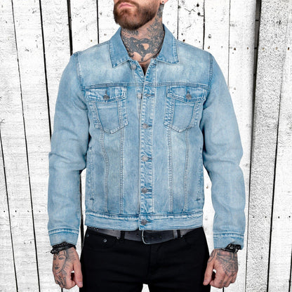 Stylish Denim Jacket for Men - Perfect for Casual and Outdoor Wear