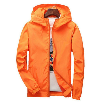 Stylish Men's Hooded Jacket - Perfect for Casual and Outdoor Activities